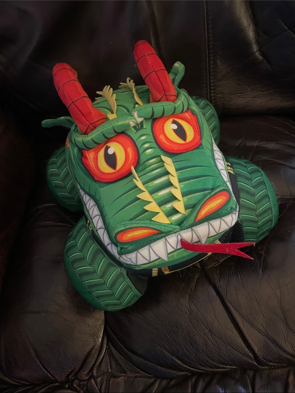 Green Dragon Plush Stuffed Animal Toy - Kids